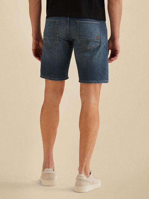 Szorty Vanguard V40 Rider Denim w kolorze niebieskim Model / Achterkant