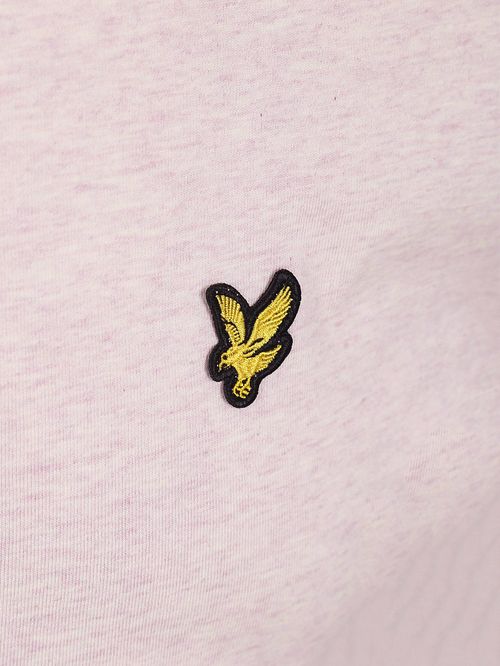 T-Shirt Lyle and Scott Heather rosa chiaro Product / Detail