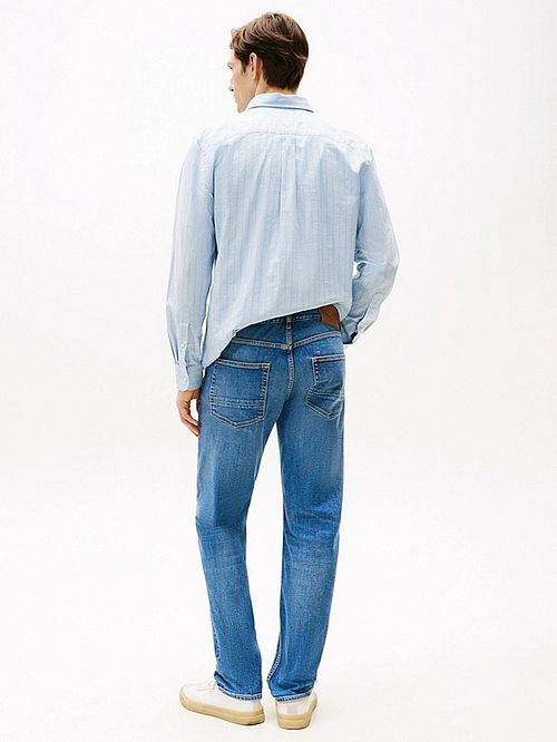 Tommy Hilfiger Denton Jeans Bleu Model / Achterkant