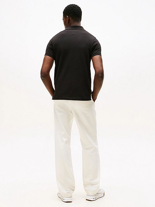 Tommy Hilfiger Core 1985 Polotröja Svart Model / Achterkant