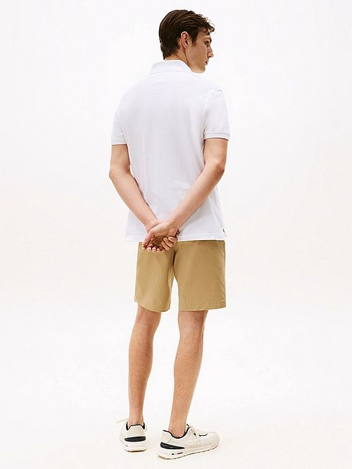 Tommy Hilfiger 1985 Piké Vit Model / Achterkant