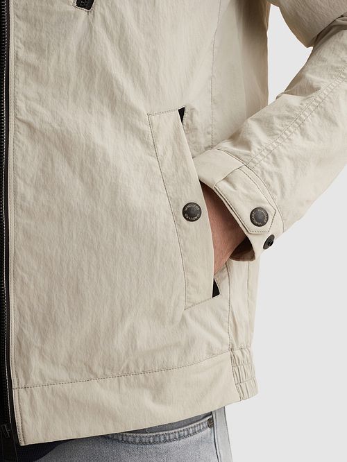 Vanguard Biker Jacket Ecru