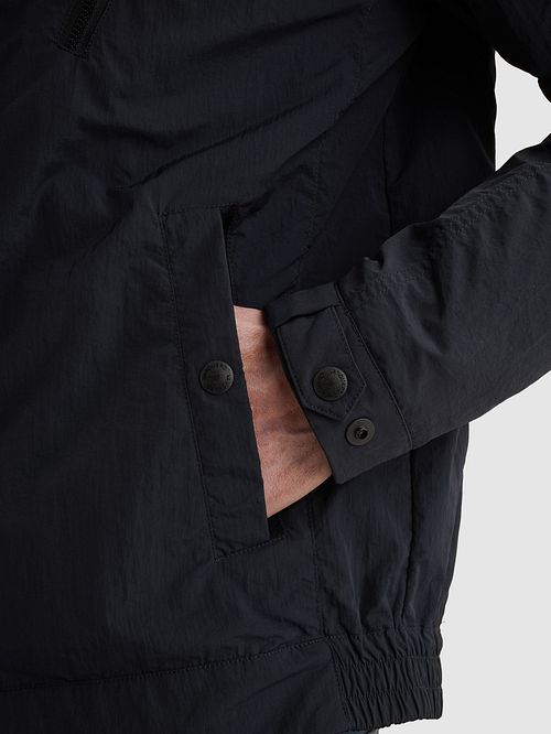 Vanguard Biker Jacket Marinblå Model / Detail