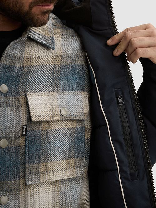 Vanguard Giacca Trackchase Blu navy Model / Detail