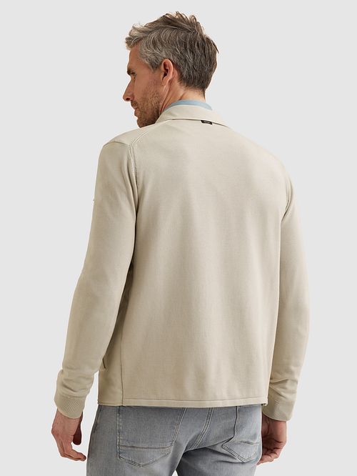 Vanguard Hemdjacke Ecru Model / Achterkant