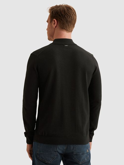 Vanguard Strick-Pullover Turtle Schwarz