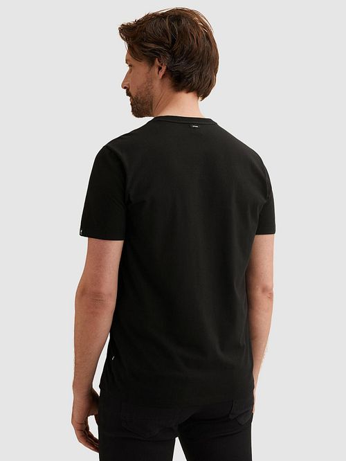 Vanguard T-skjorte Logo Svart Model / Achterkant