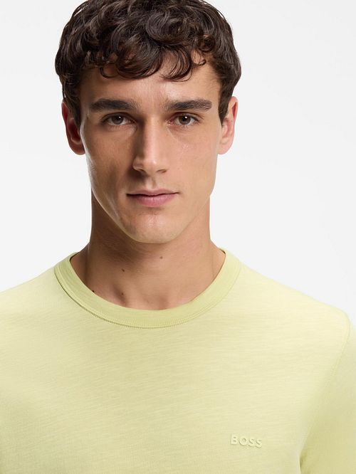 BOSS Tegood Camiseta Lime Model / Detail