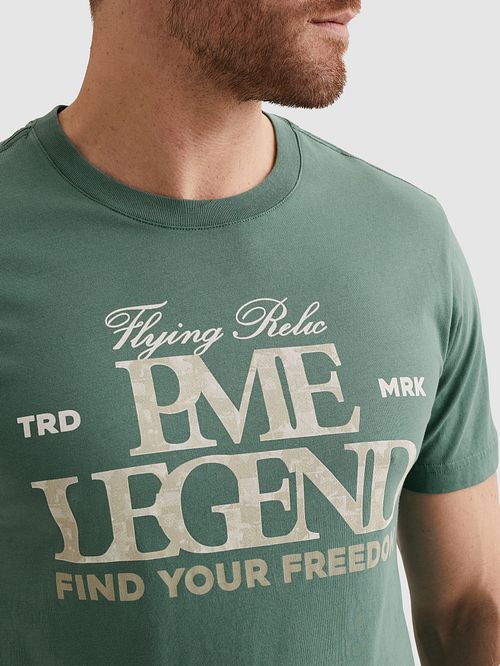 PME Legend Jersey Artwork T-Shirt Deep Sea