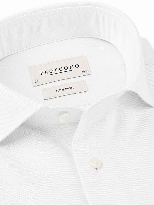 Profuomo Oxford Shirt White Product / Detail