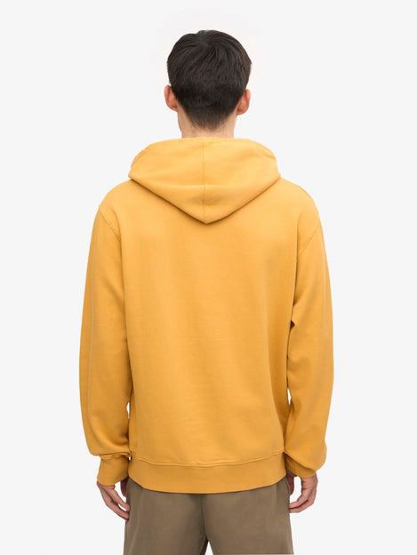 Colorful Standard Organic Hoodie Yellow Model / Achterkant