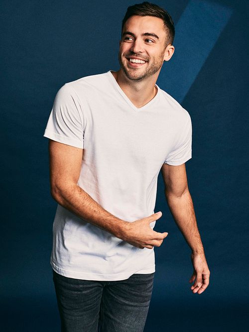 6671/3P/01 Vermont T-Shirt White