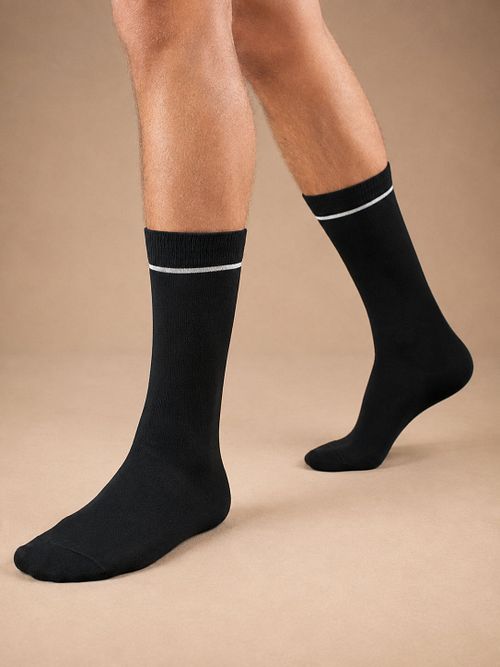 9896 20171 070-Bio Cotton 3P Black/Beige