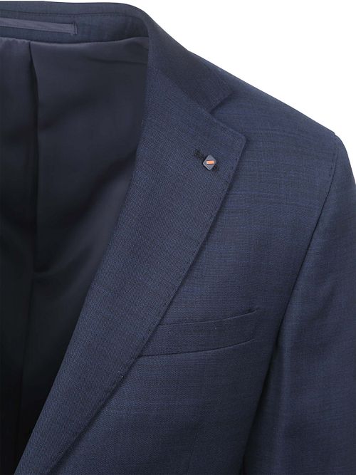 Abito Suitable Toulon in lana blu navy Product / Detail
