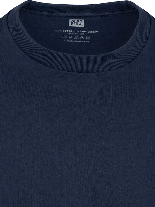 Camiseta Alan Red Venice Heavy Jersey de algodón en azul marino Product / Detail