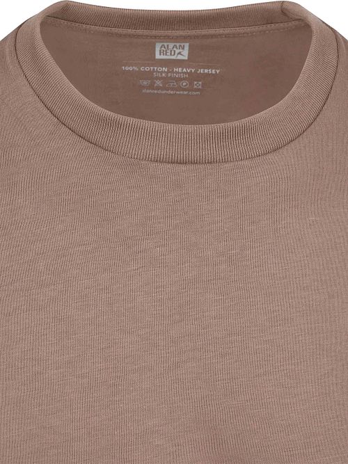 Camiseta Alan Red Venice Heavy Jersey de algodón en taupe Product / Detail