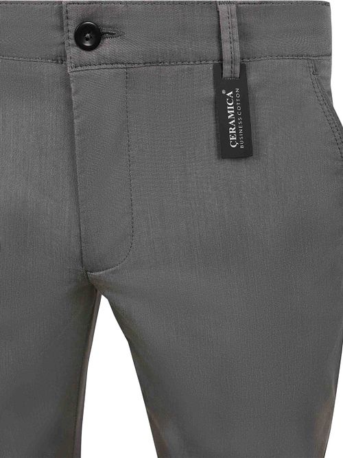 Alberto Lou Chino Gabardine Grau