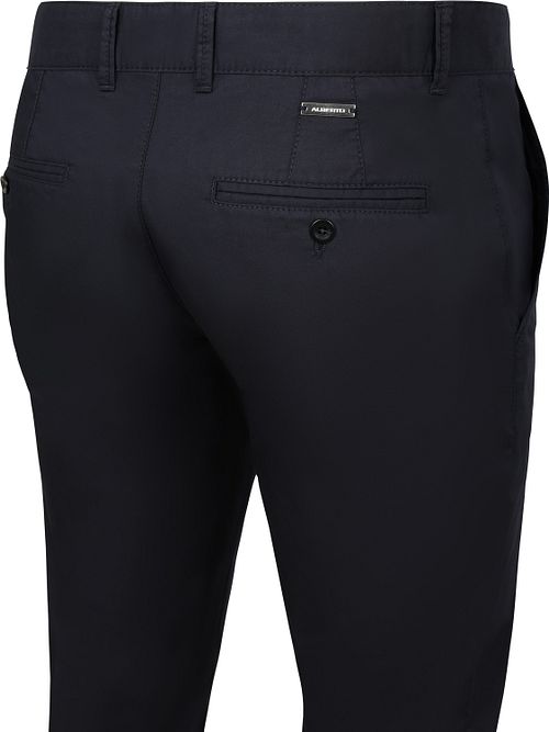 Alberto Lou Chino Gabardine Navy