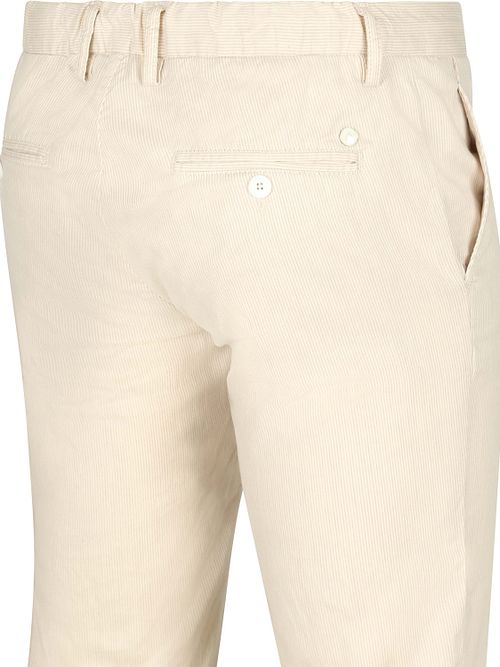 Alberto Jump Chino Stripe Ecru Product / Detail