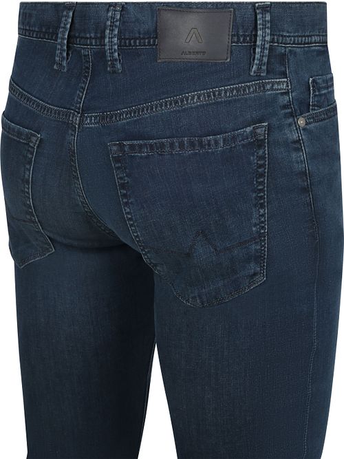 Alberto PIPE Jeans Mørkeblå Product / Achterkant