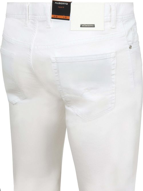 Alberto PIPE Jeans Premium Business Weiß