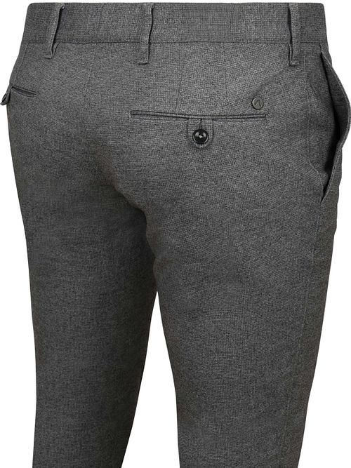 Alberto Rob New Jersey Chino Check Grå