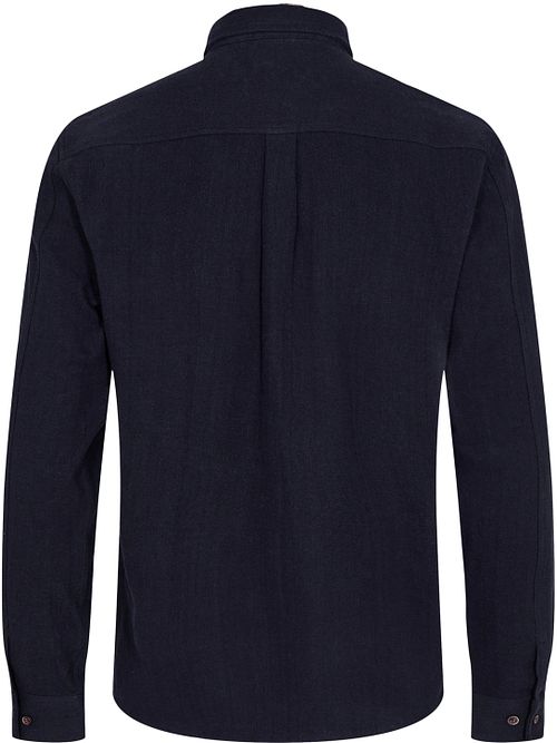 Anerkjendt Chemise Leif Marine Product / Achterkant