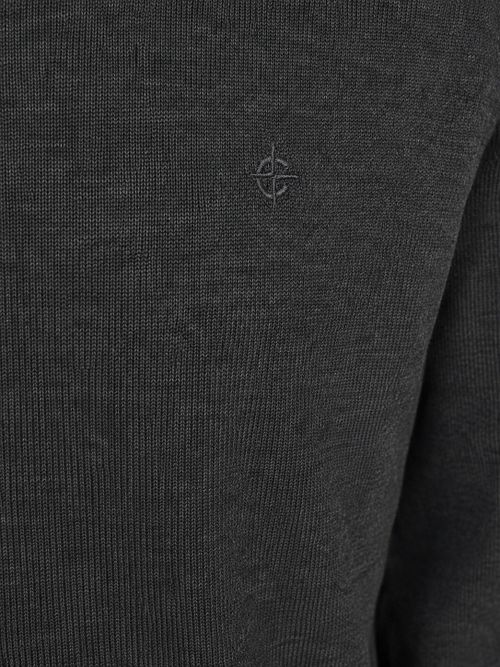 CASAMODA Strickjacke Zip Antra
