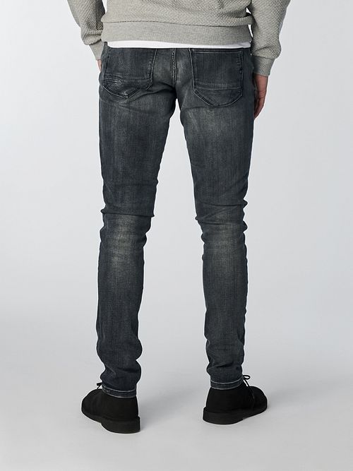 Jeansy No Excess 711 w kolorze szarego denimu Model / Achterkant