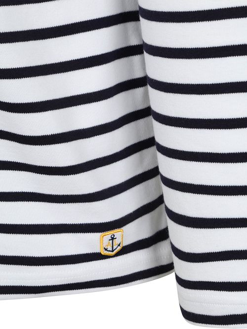 Armor-Lux Pullover Streifen Weiß Dunkelblau Product / Detail