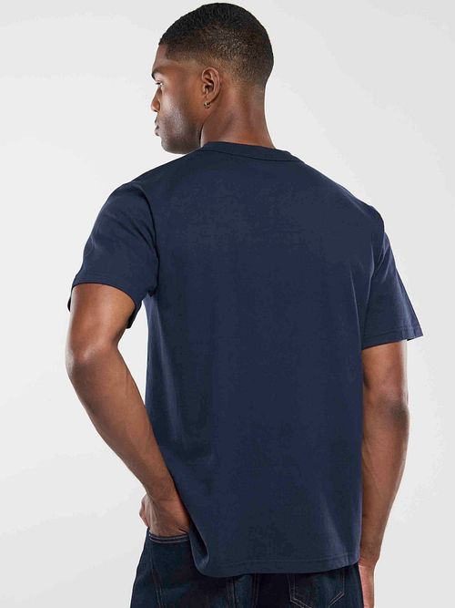 Armor-Lux T-Shirt Marine Model / Achterkant