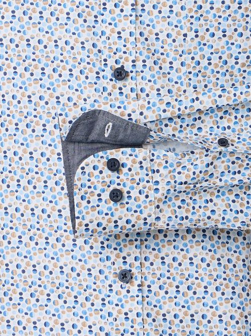 CASAMODA Dots Camisa Manga Larga Blue Product / Detail