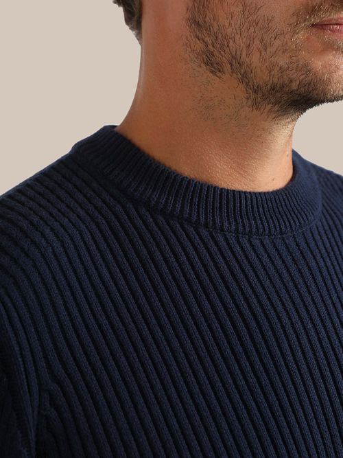 Suitable Jersey Mou Azul Marino Model / Detail