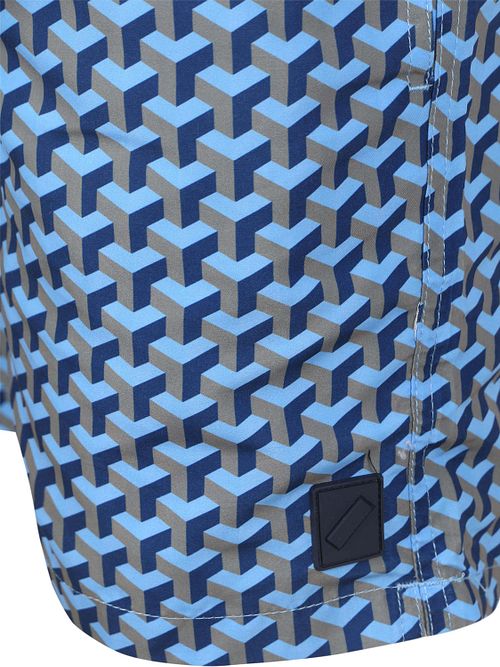 Bañador Suitable con estampado azul marino Product / Detail