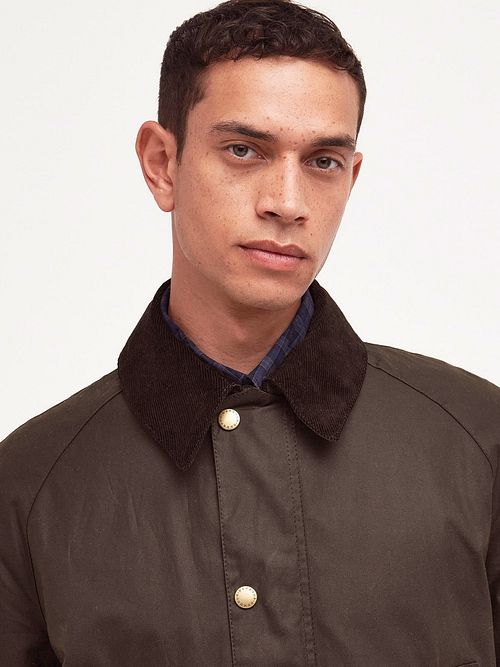 Barbour Ashby Voksjakke Rust Product / Detail