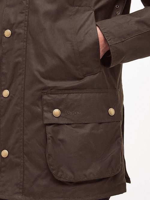 Barbour Ashby Voksjakke Rust Product / Detail