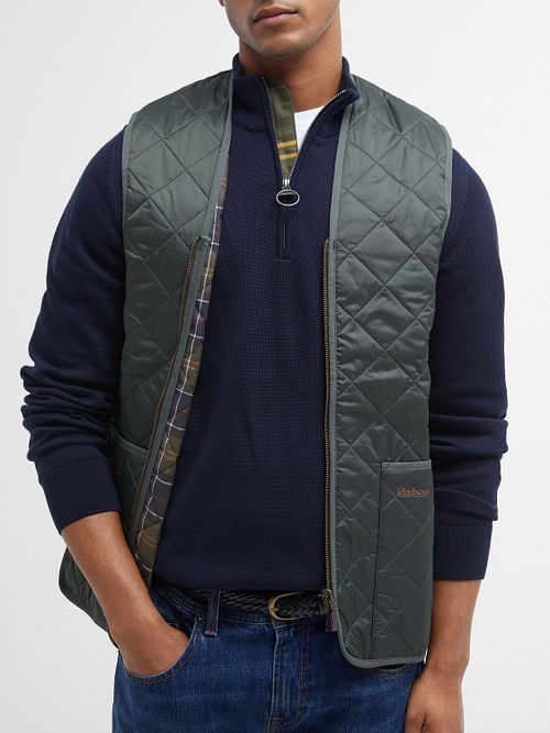 Barbour Beaufort Foring Oliven Model / Voorkant