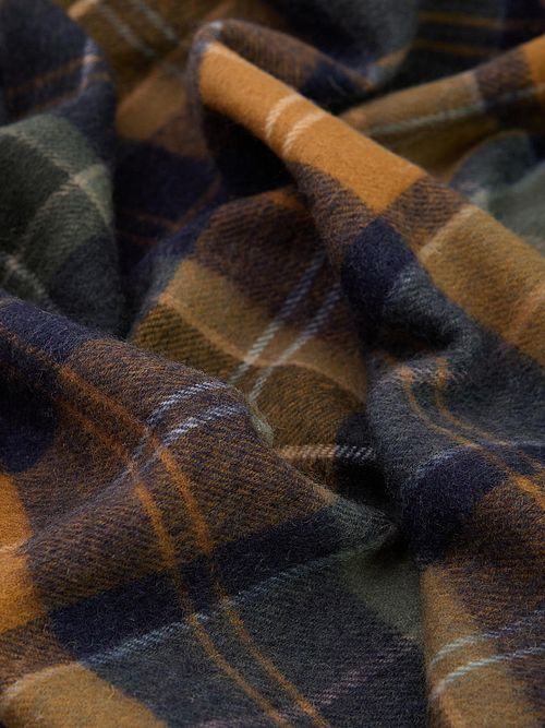 Barbour Patchwork Tartan Bufanda Yellow Product / Detail