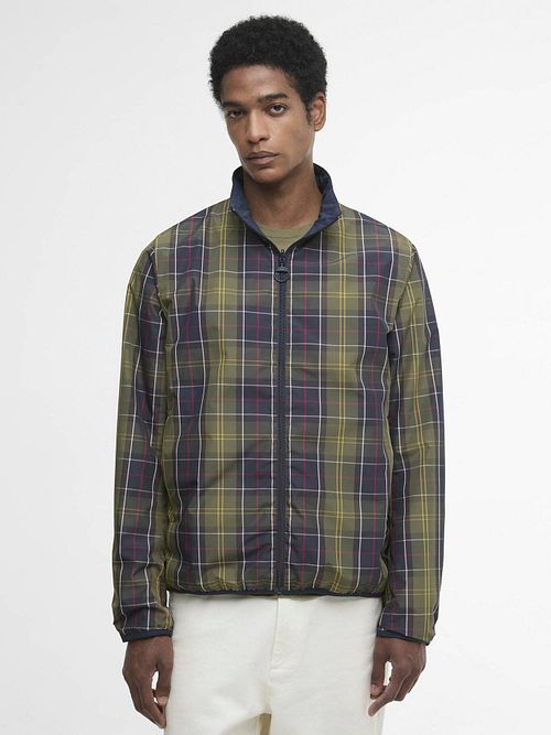 Barbour Korbel Chaqueta Reversible Navy Model / Voorkant