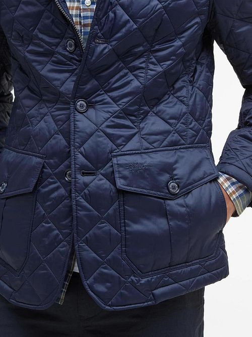 Barbour Chaqueta Sander Navy Model / Detail