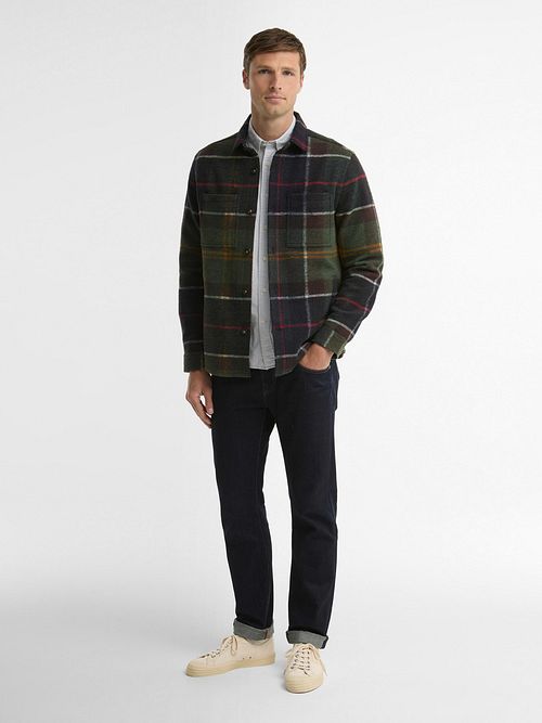 Sobrecamisa Barbour Woodlane Classic Tartan Model / Voorkant