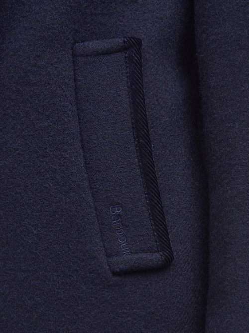 Barbour Damen Peacoat Ingrid Wool Navy Product / Detail