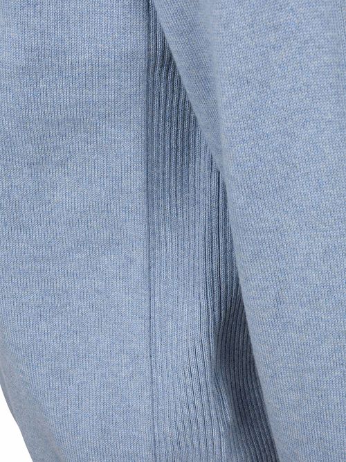 Barbour Half Zip Trui Lichtblauw Product / Detail