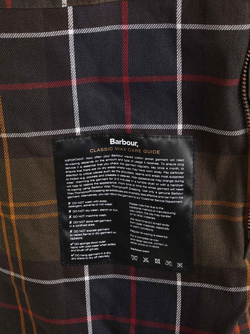 Barbour Icons Waxjas Beaufort Bordeaux