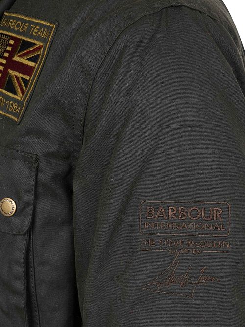 Barbour International Manteau Workers Vert Sage