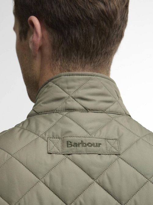 Barbour Ny Lowerdale Vest Olive Model / Detail