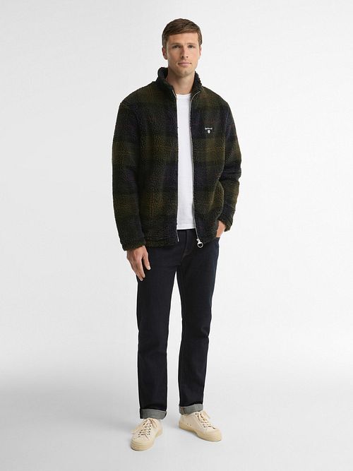 Kardigan polarowy Barbour Classic Tartan Model / Voorkant