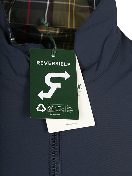 Barbour Korbel Chaqueta Reversible Navy Product / Detail