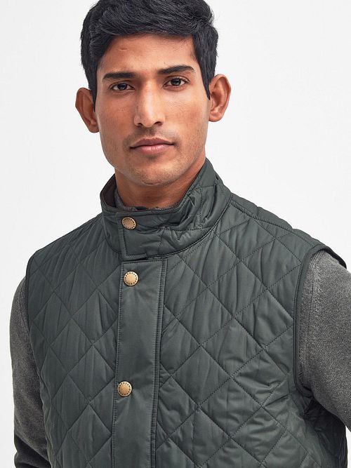 Barbour kamizelka New Lowerdale Gilet w kolorze szałwiowej zieleni Product / Detail