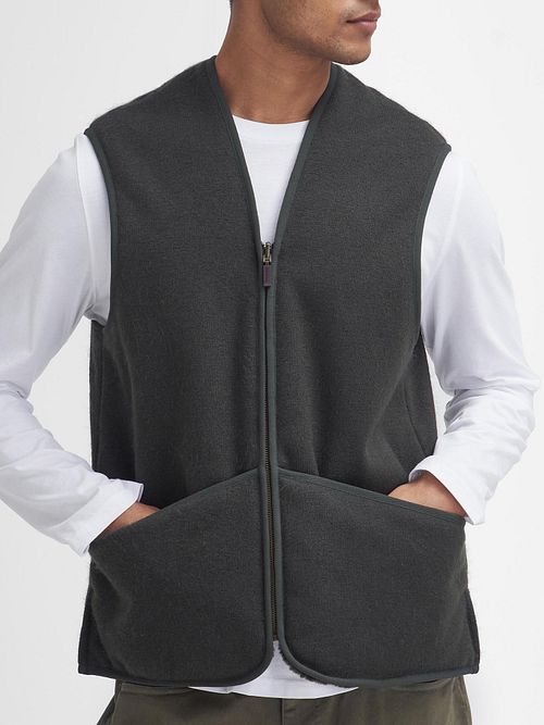 Barbour podszewka Bedale oliwkowa Model / Voorkant